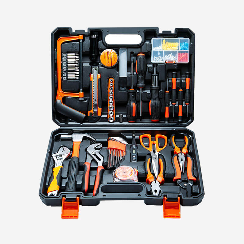 102pcs Household Repair Craftsman Toolkit Home DIY Tools Set