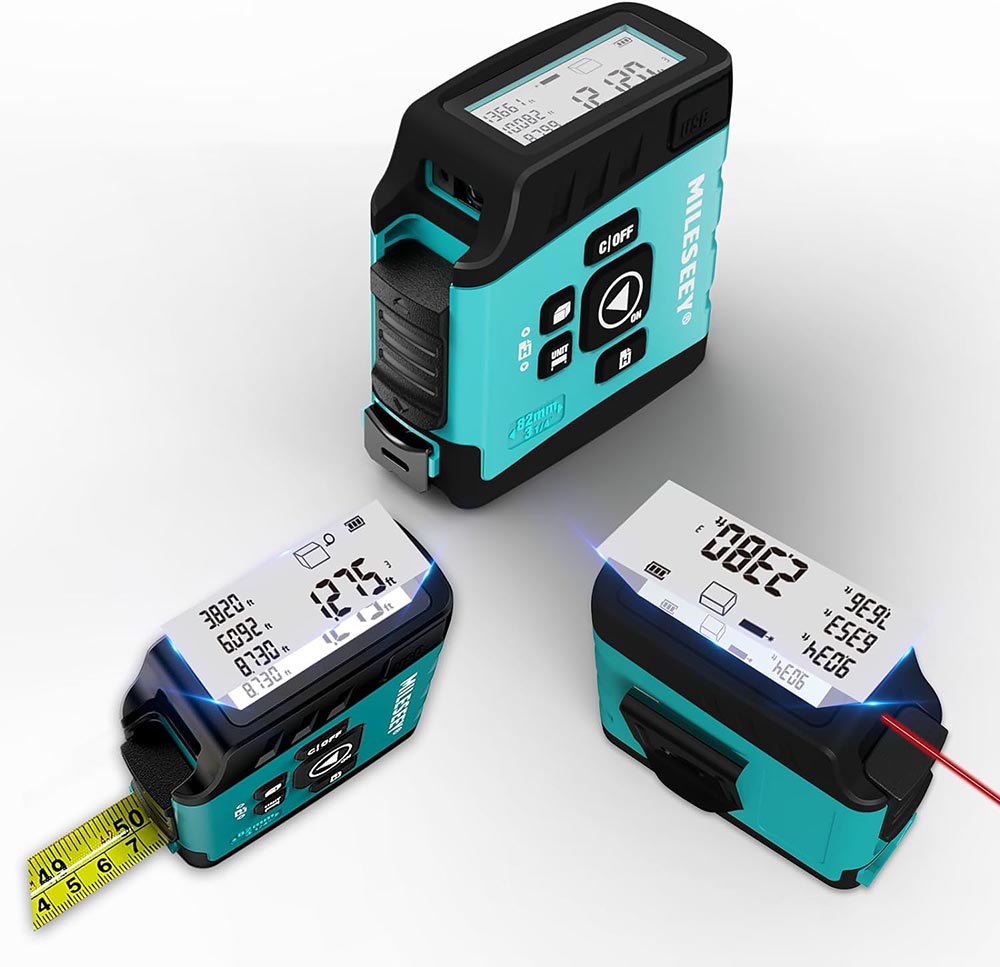 MiLESEEY DT20 Laser Tape Measure 3-in-1 16FT Digital Tape Measure Manufacturer 